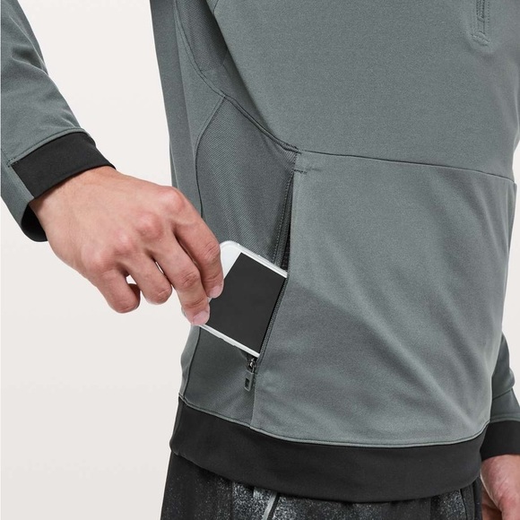 Lululemon Men’s Lost In The Hustle Hoodie Sea Steel - Picture 3 of 8